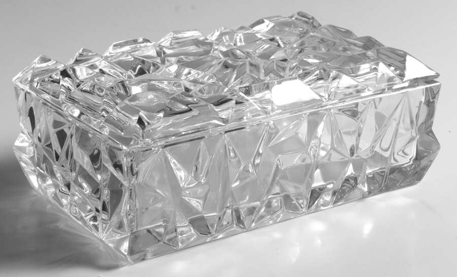 Rock Cut Rectangle Box with Lid by Tiffany | Replacements, Ltd.