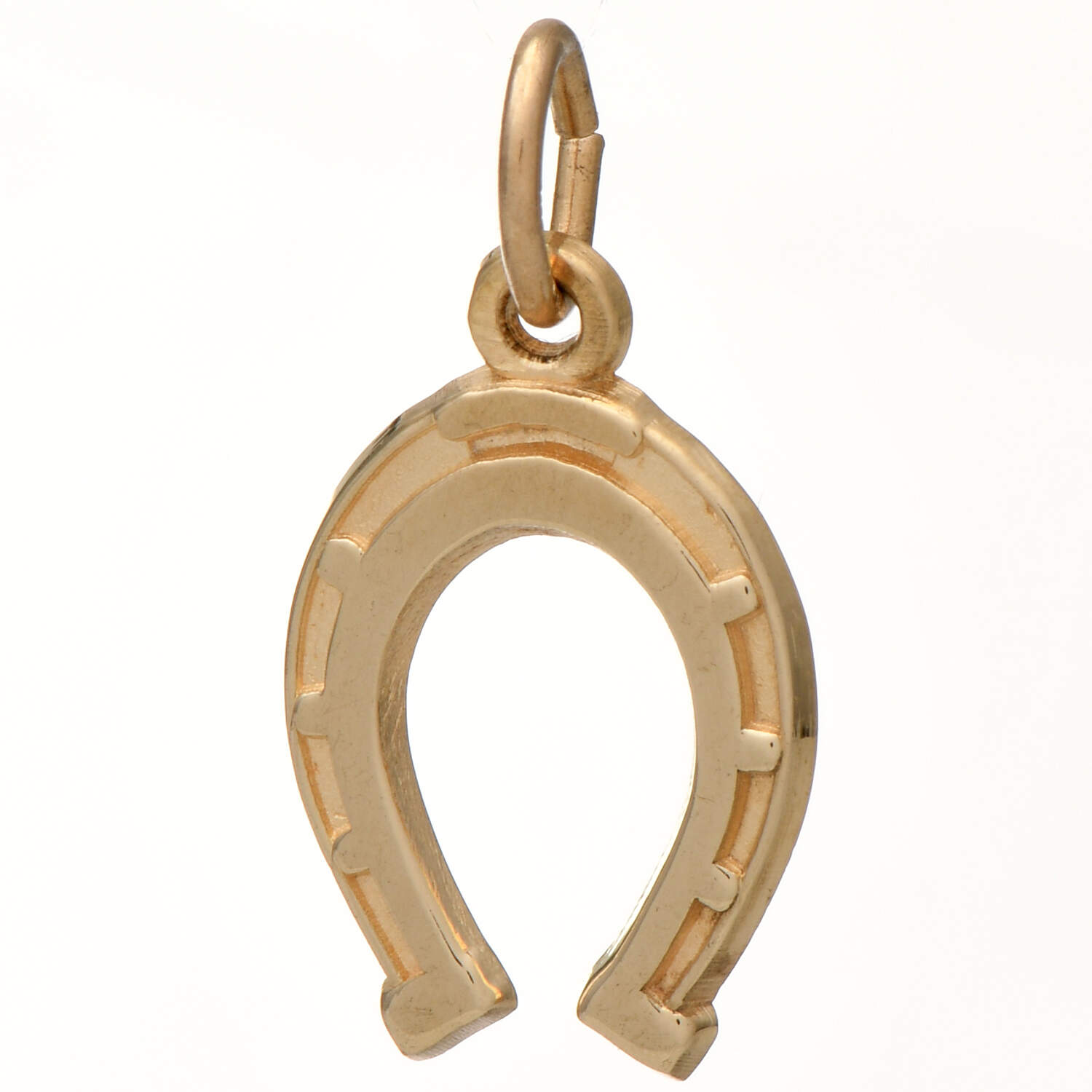 14KY Lucky Horseshoe Charm-1