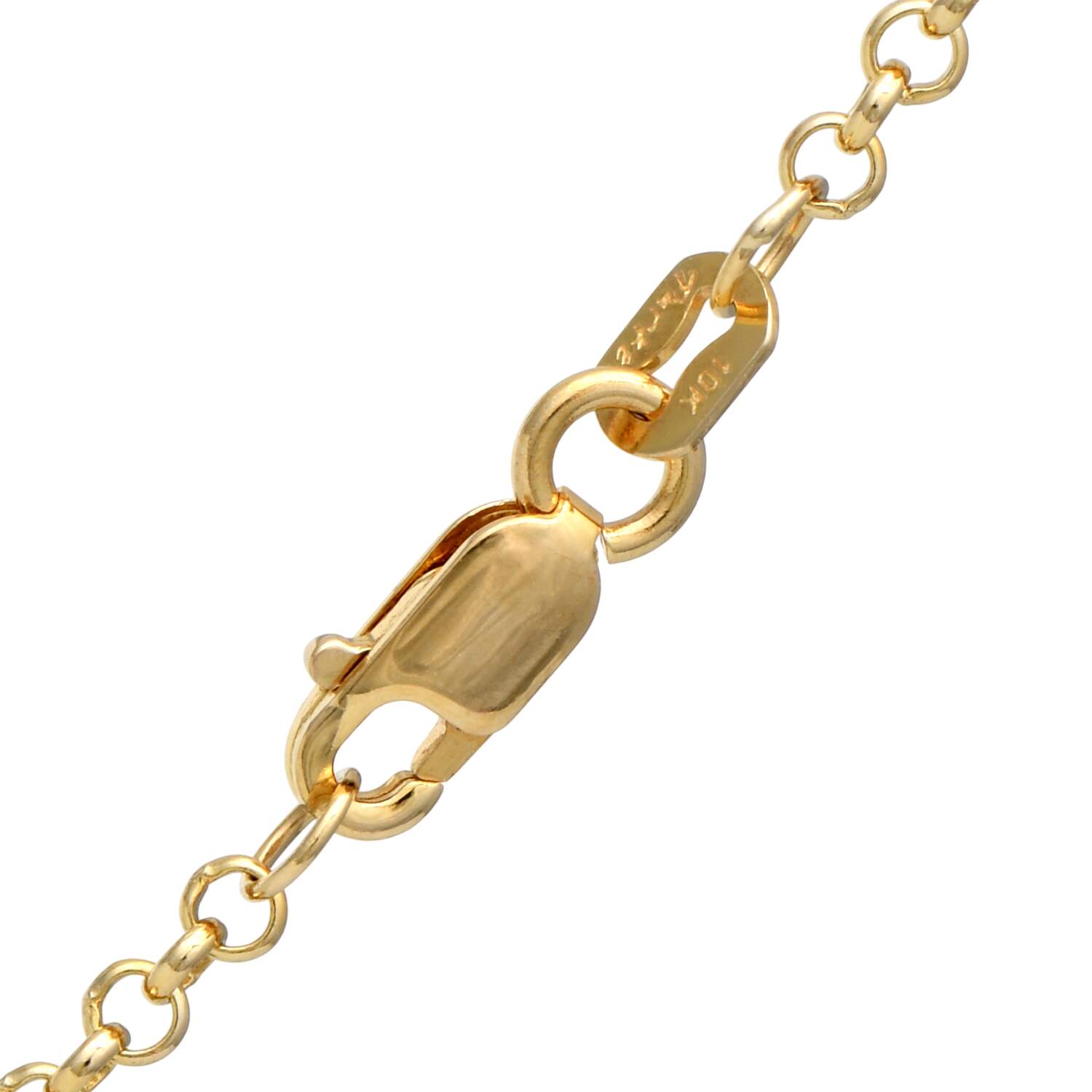 14KY Gold Droplet Fringe Necklace-3