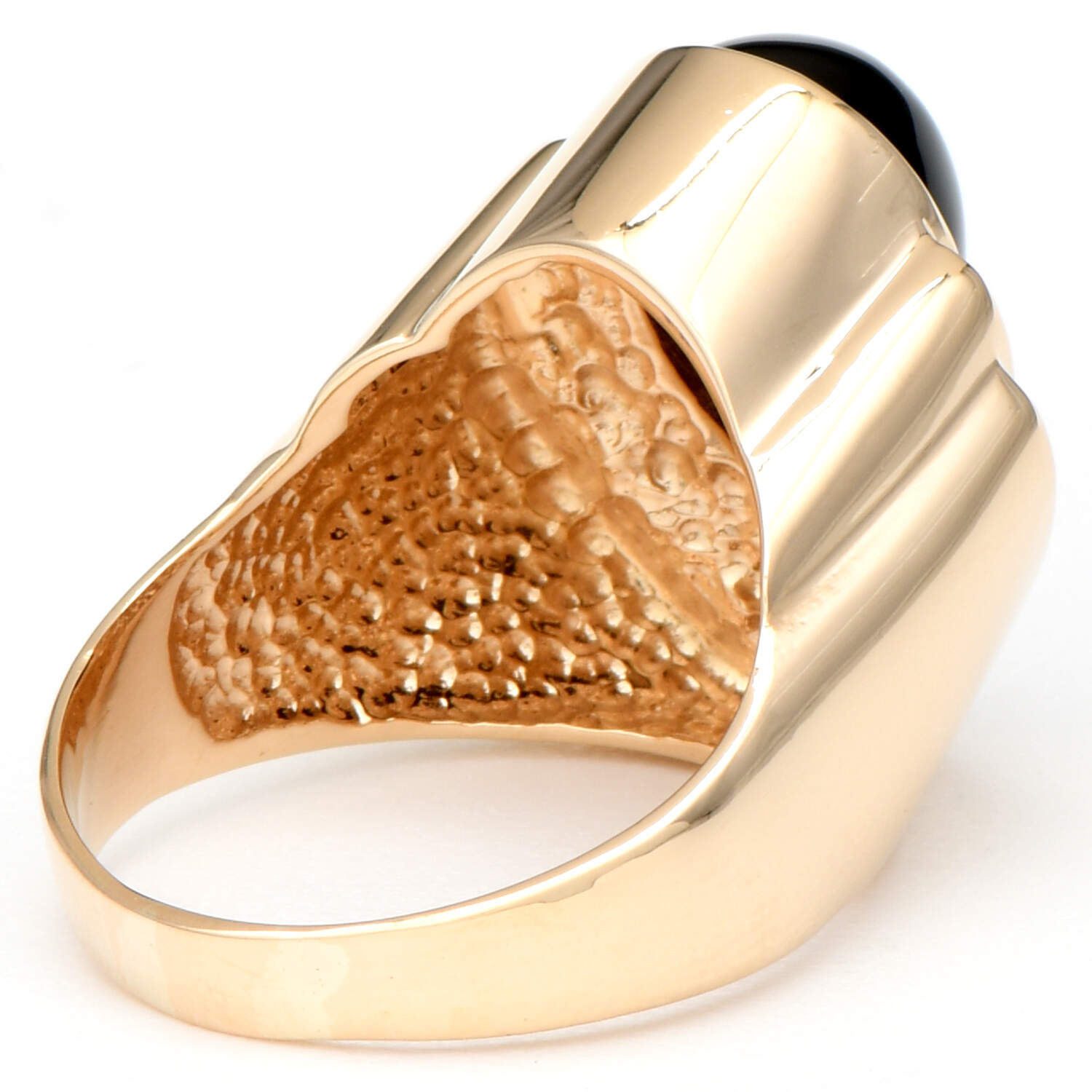14KY Bold Onyx(3.60) & Diamond(0.68) Ring-2