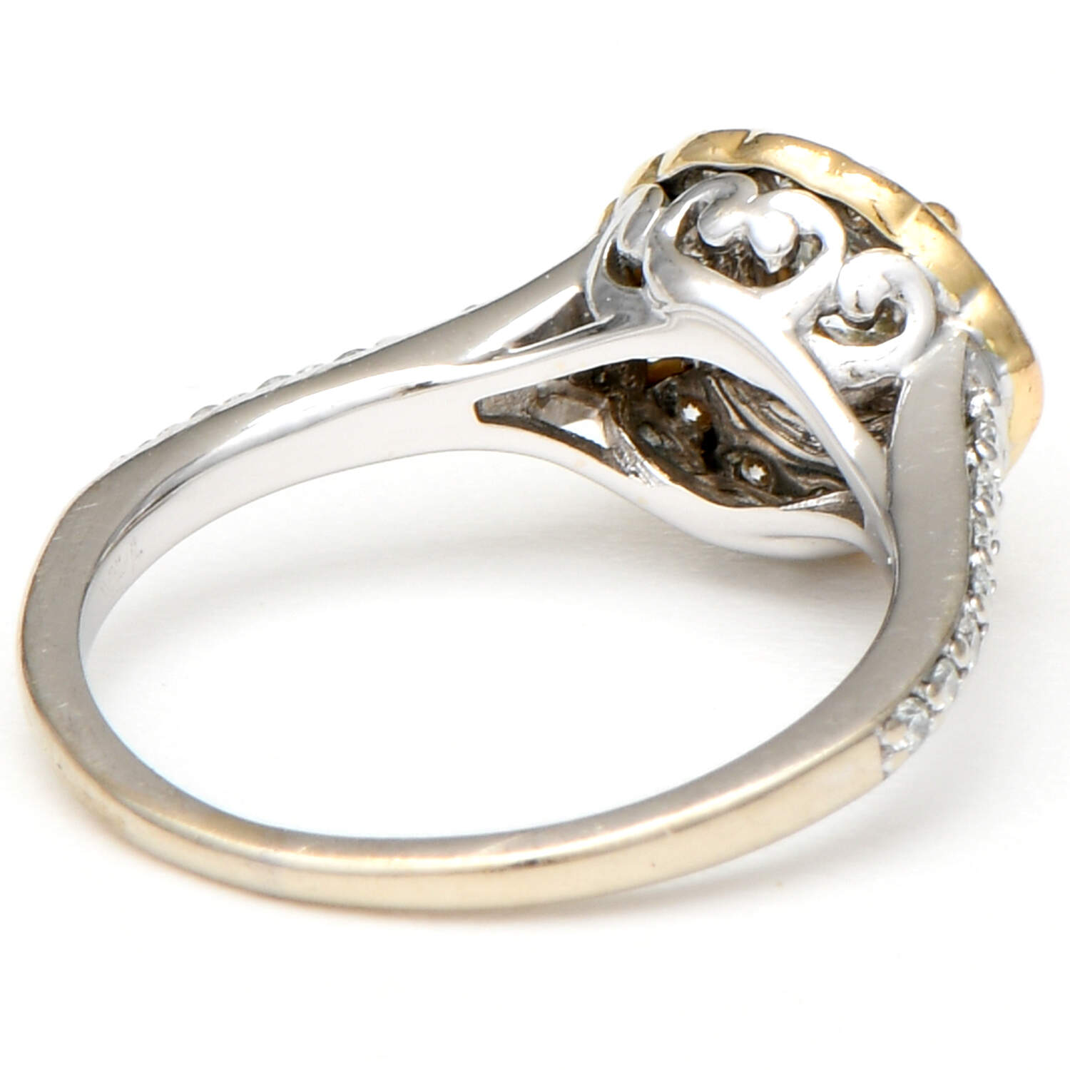 14KWY Diamond (0.66) Halo Ring-2