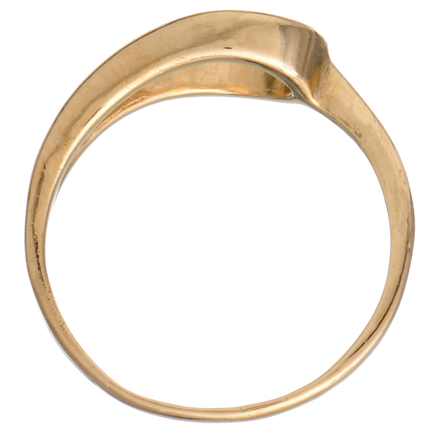 14KY Open Loop Band Ring-4