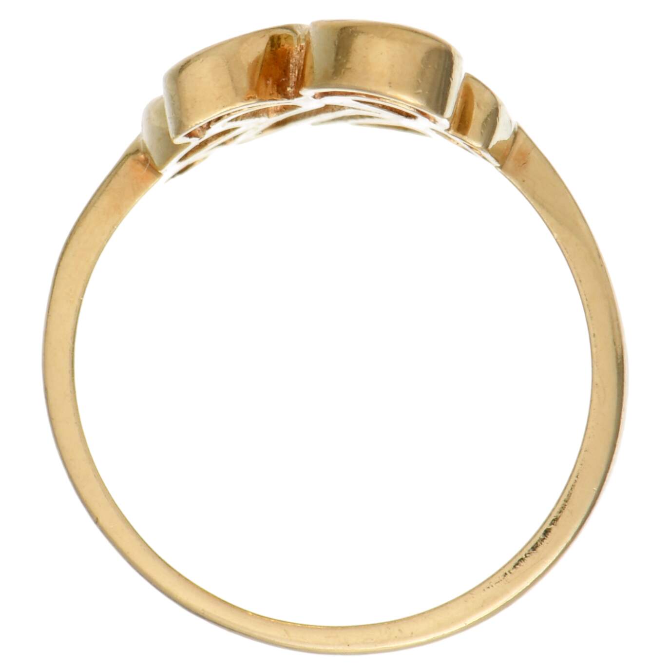 14KY Wave Band Ring-5