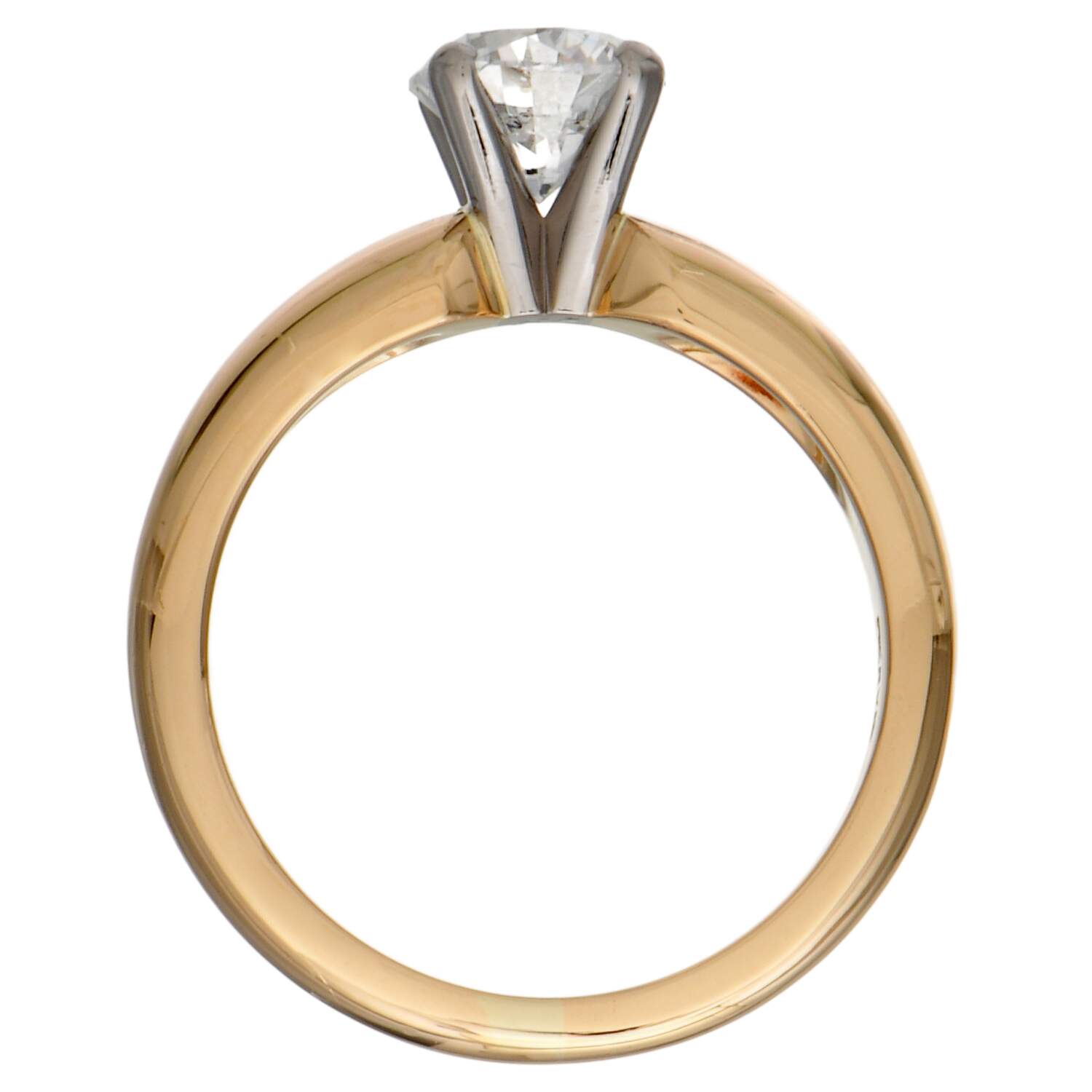 18KY Jabel Diamond(1.13) Solitaire Engagement Ring-4