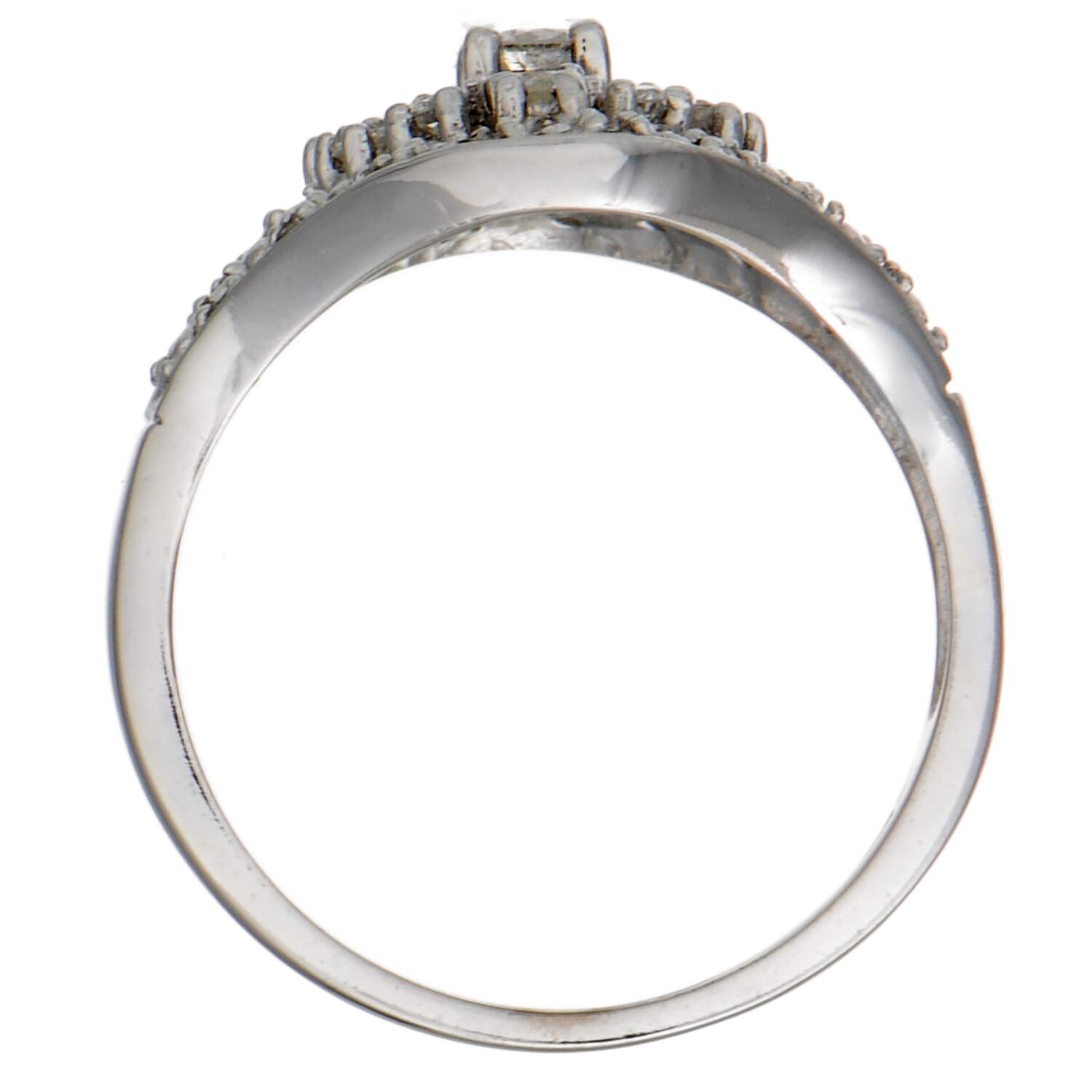 10KW Diamond (.62) Starburst & Hearts Filigree Ring-5