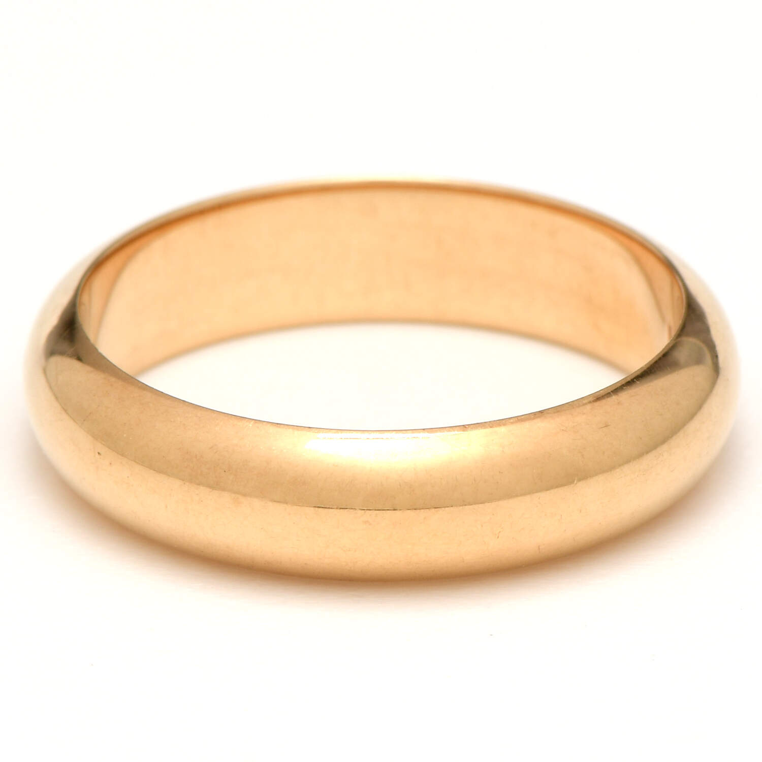 14KY 5mm High Polish Comfort Fit Band Ring-1
