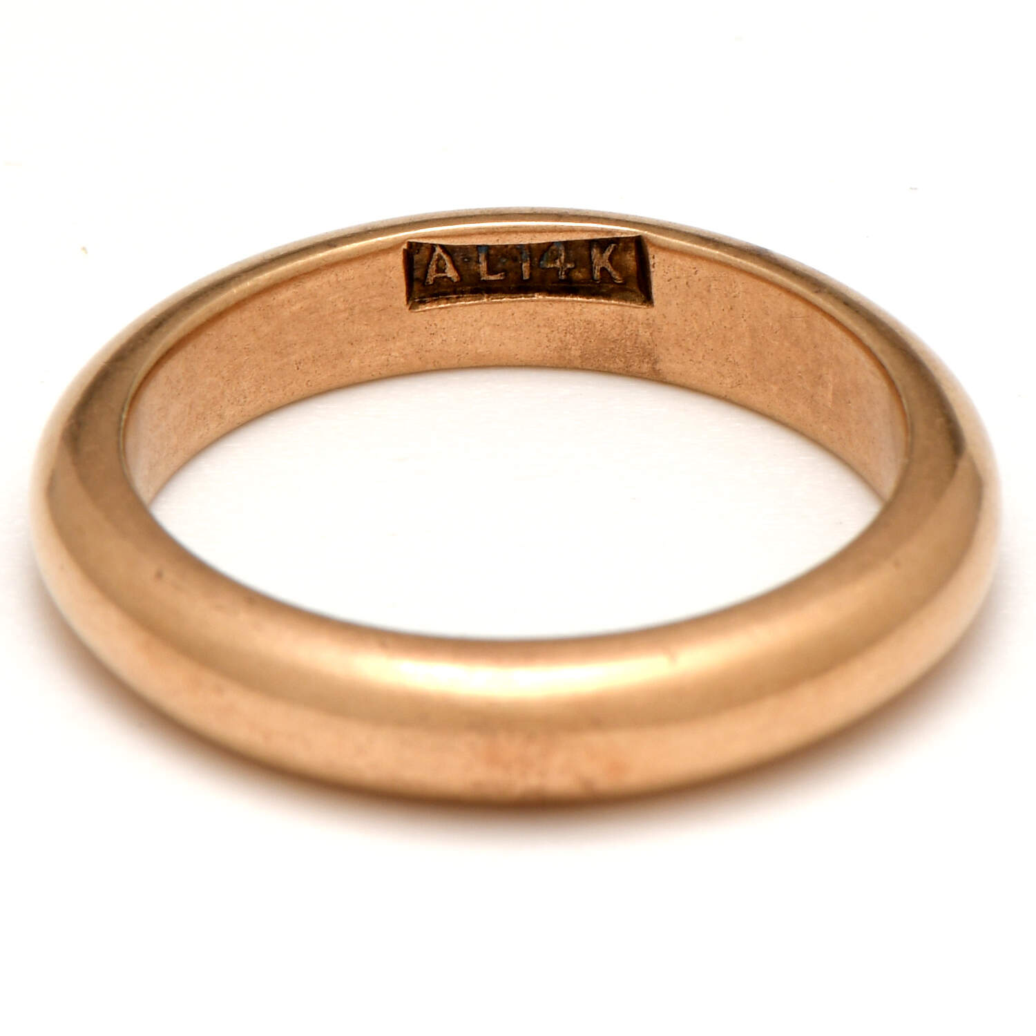 14KY 4 mm Comfort Fit Band Ring-2