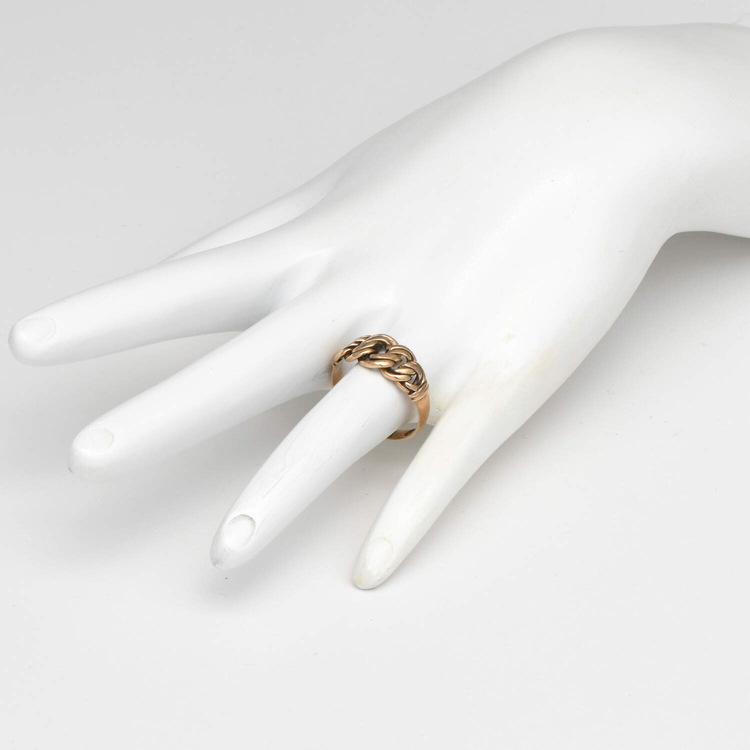 9KY Edwardian Multi Knot Ring-6