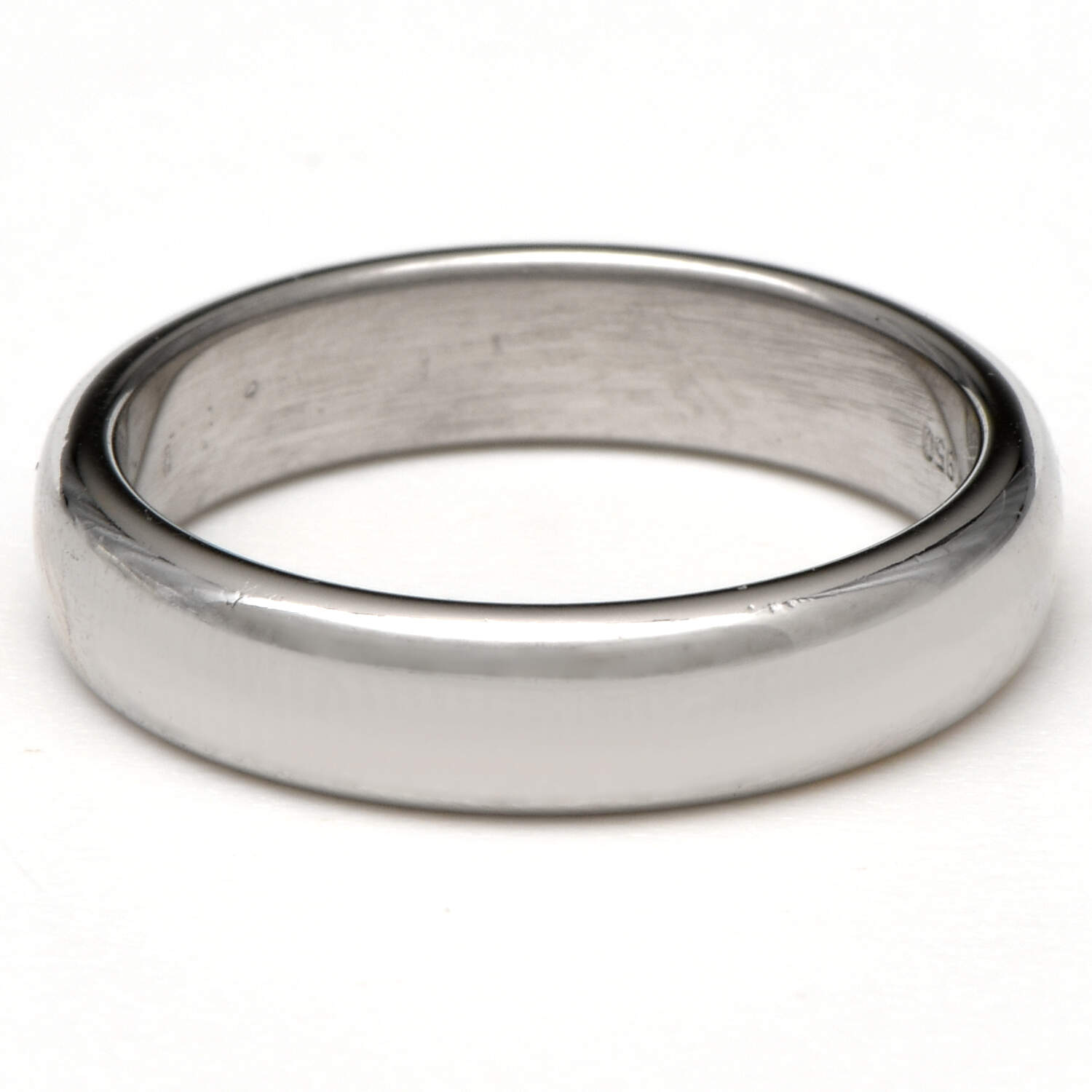 Platinum Tiffany & Co. 4.5 mm Comfort Band Ring-1