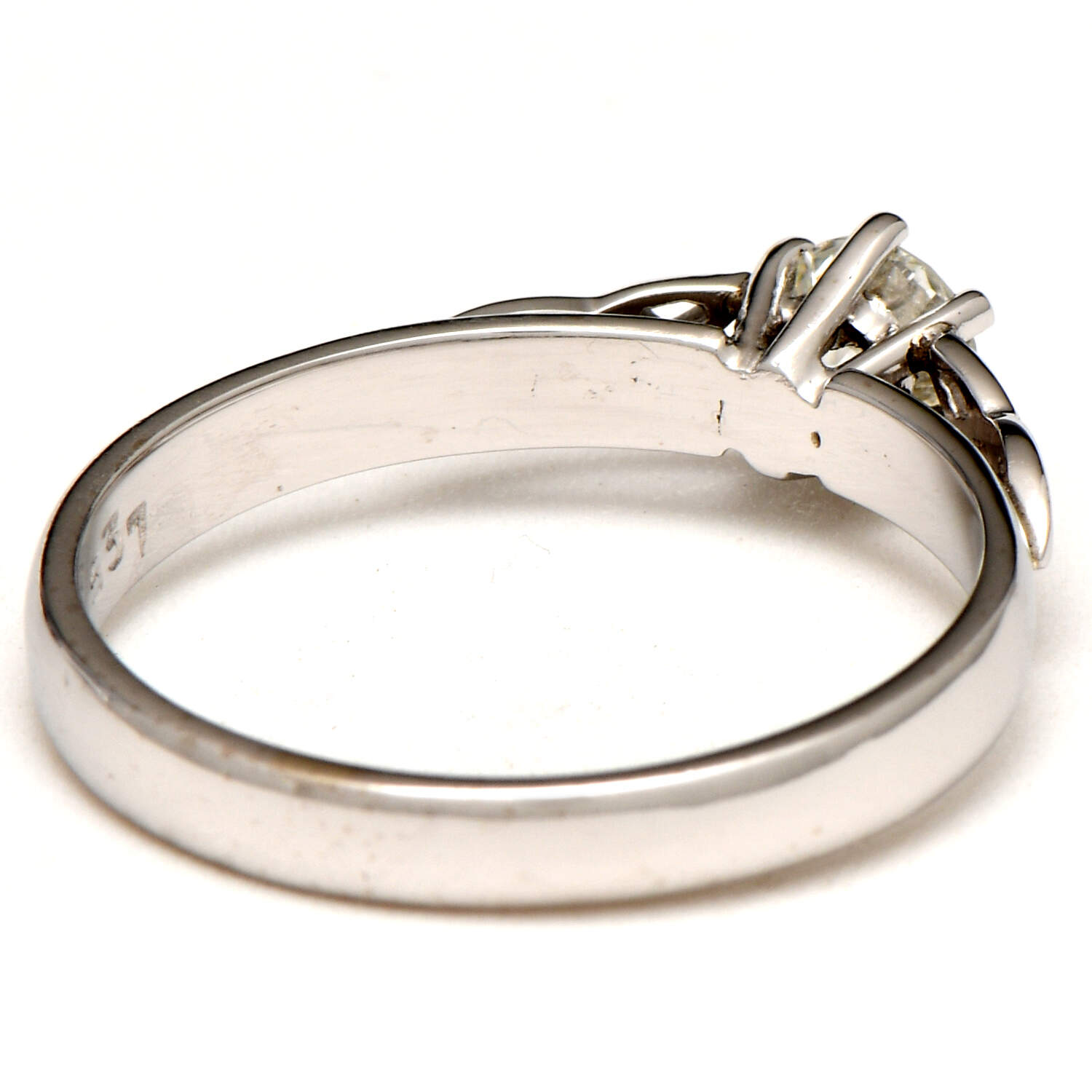 14KW Irish ShanOre Diamond (0.51) Celtic Trinity Ring-2