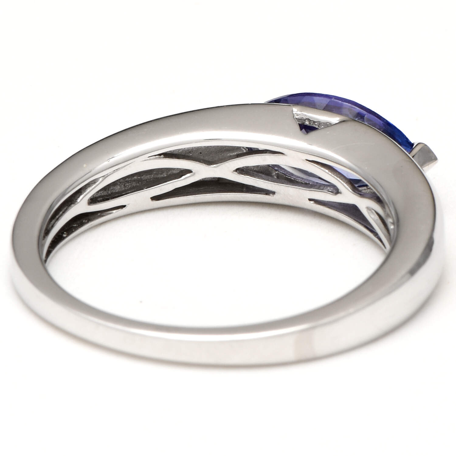 18KW Marquise Tanzanite (1.0) East-West Ring-2