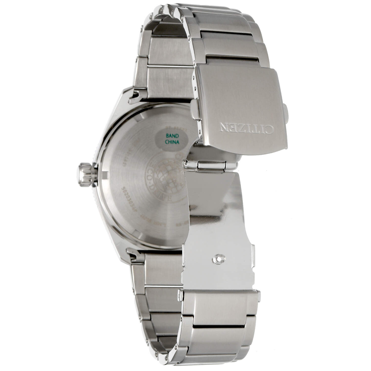 Citizen Brycen Green Dial Eco Drive Quartz Sport Watch-4