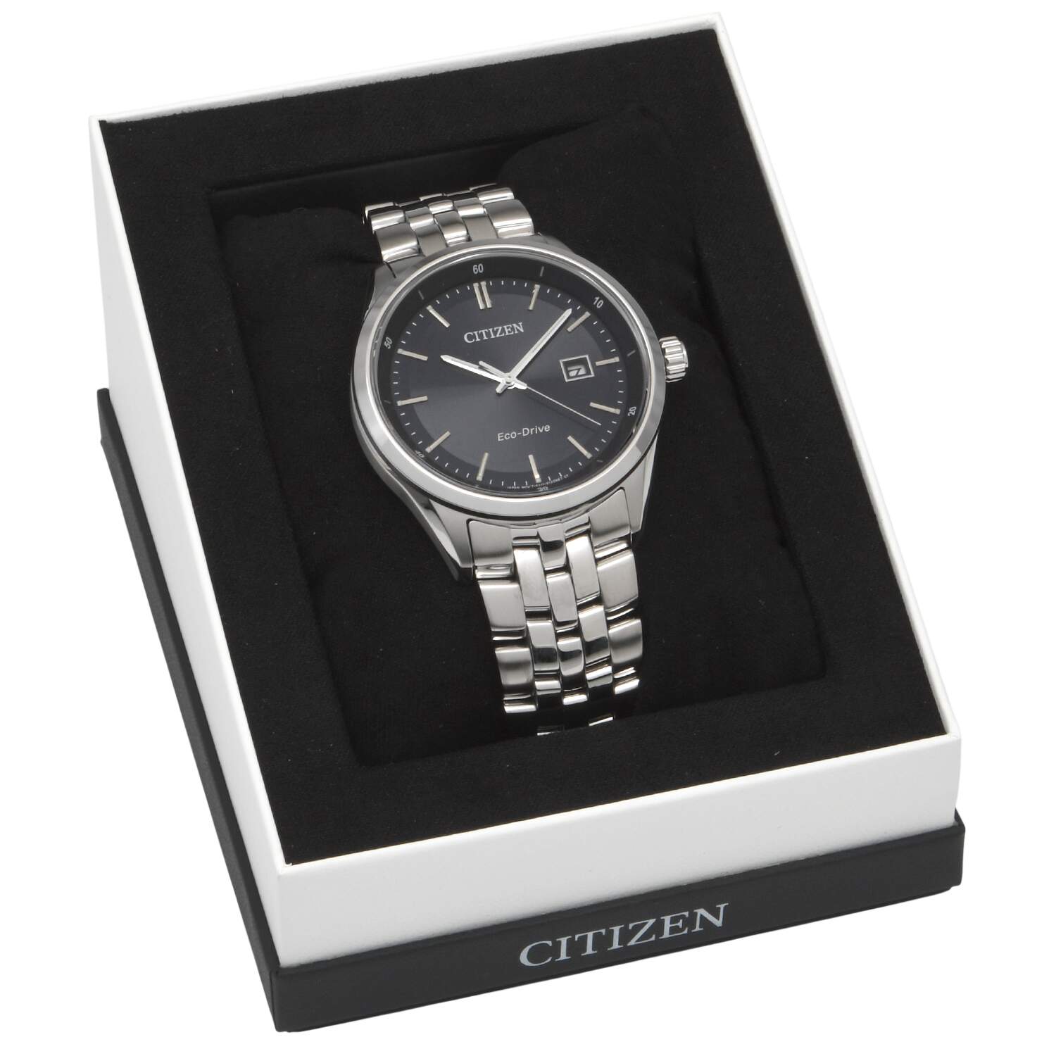 Citizen Mens Eco Drive Addysen BM7251-53L with Blue Dial-12