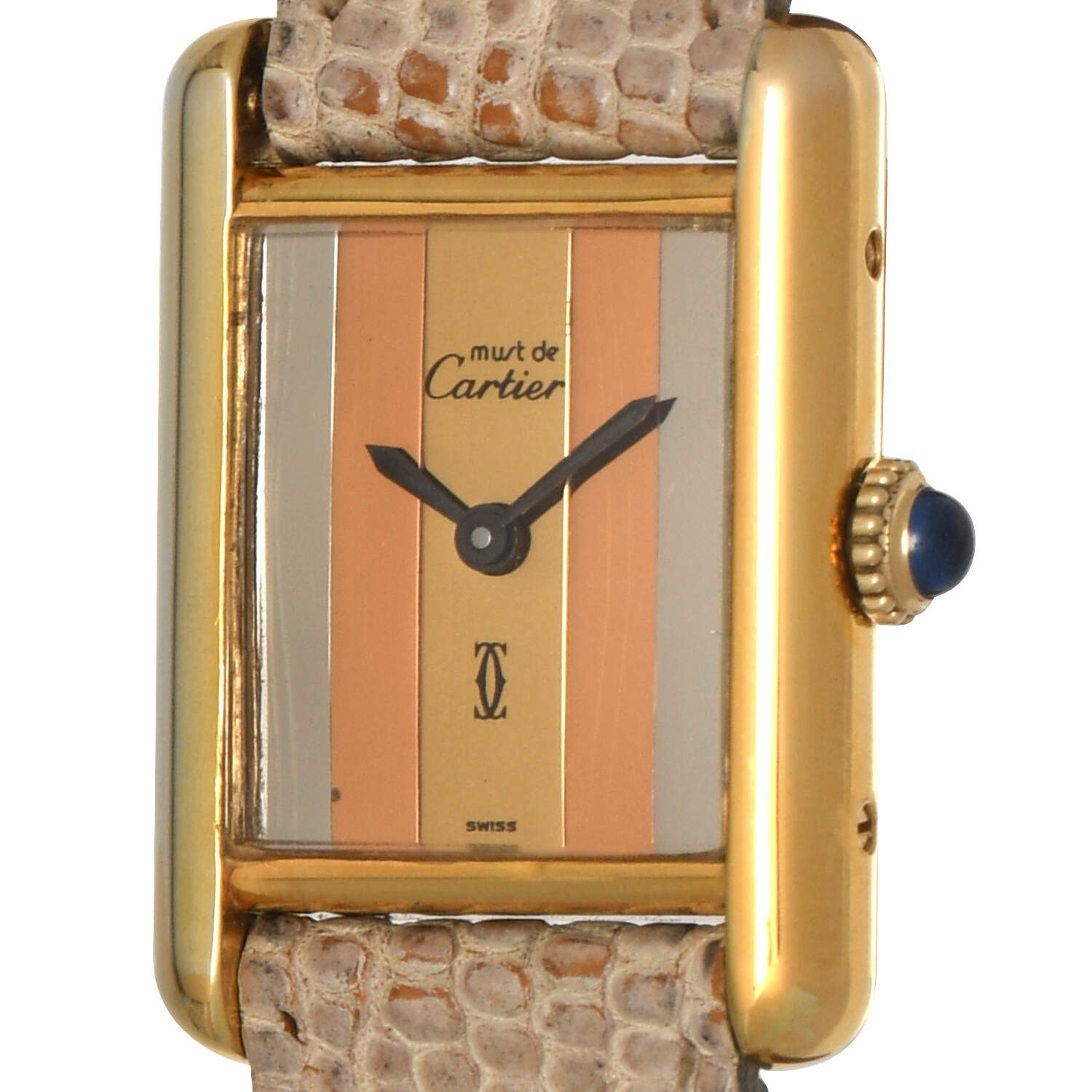 Cartier Must de Cartier Trinity Dial Manual Wind-7