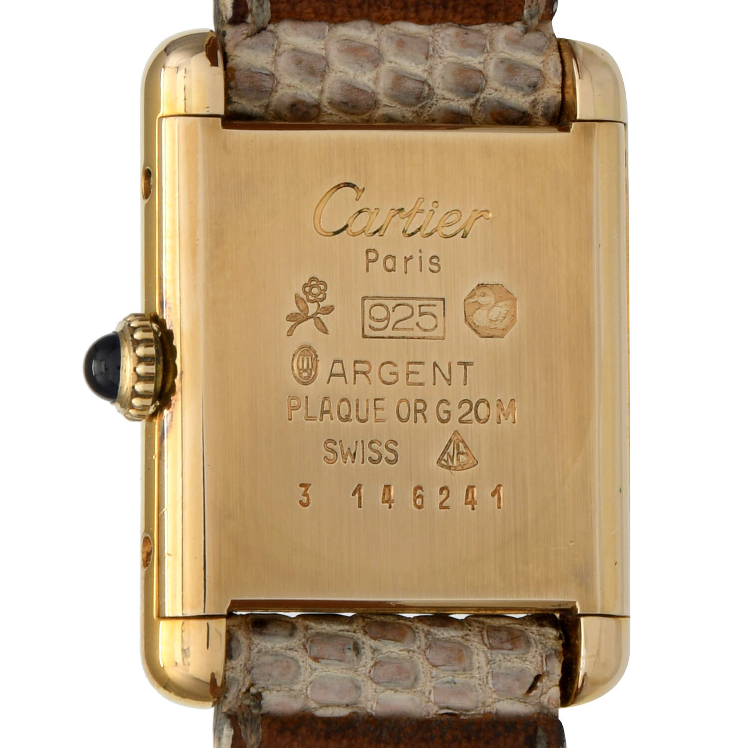 Cartier Must de Cartier Trinity Dial Manual Wind-2