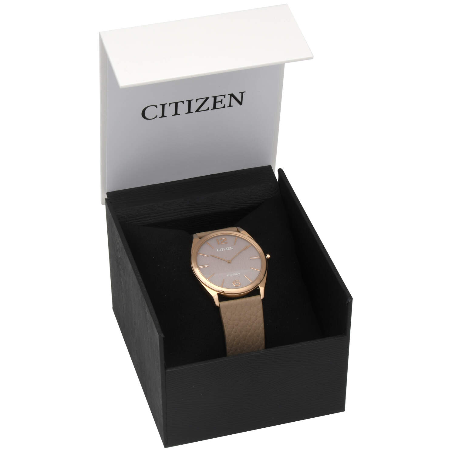 Citizen Suratto Rose Gold PVD Eco Drive Quartz Watch-10
