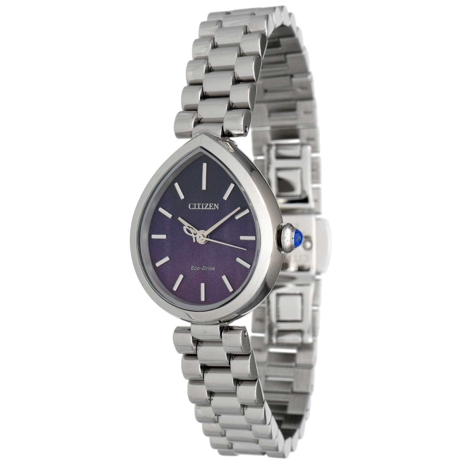 Citizen Ladies Eco Drive Rainell with Purple Dial-1