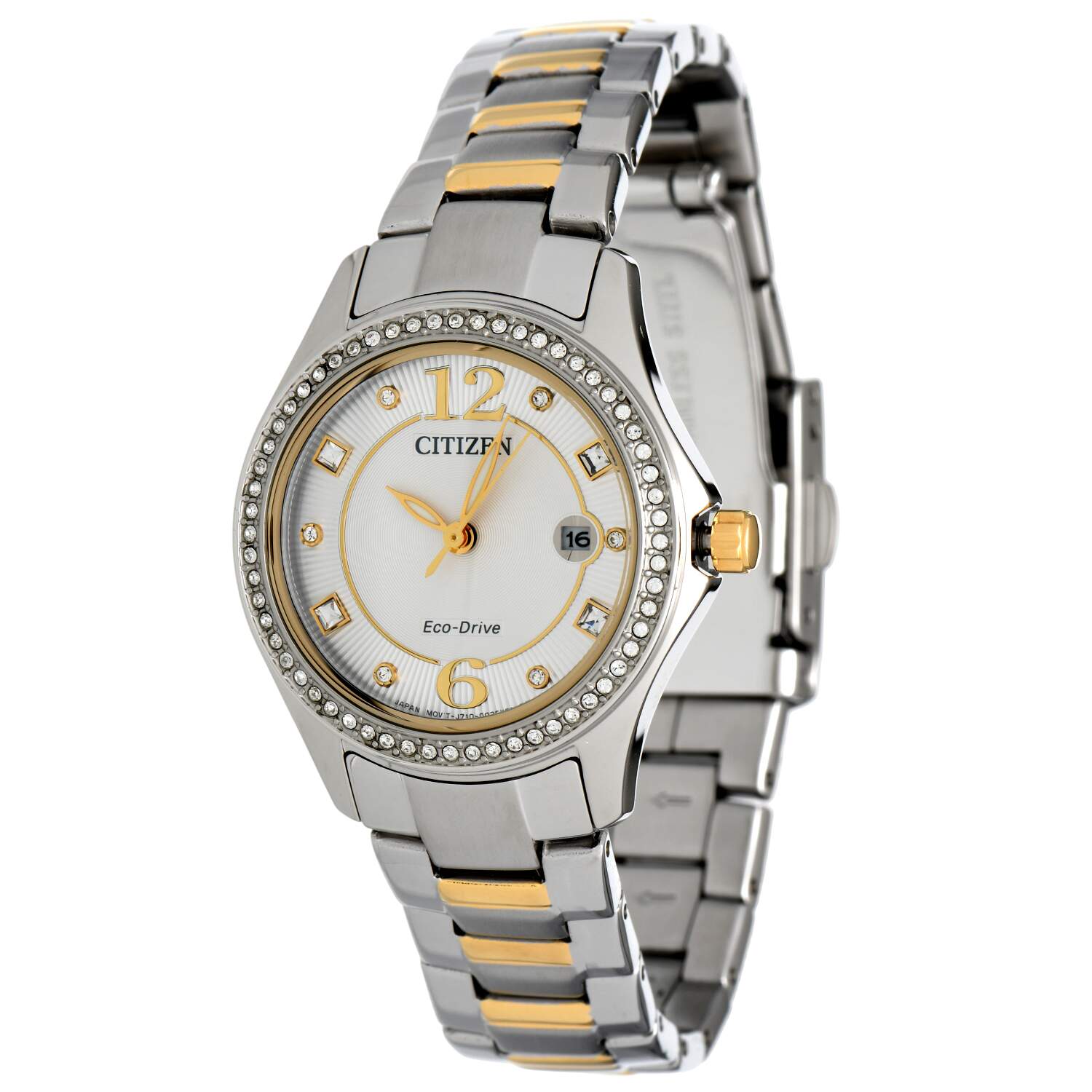 Citizen Ladies Eco Drive Silhouette Crystal watch-1