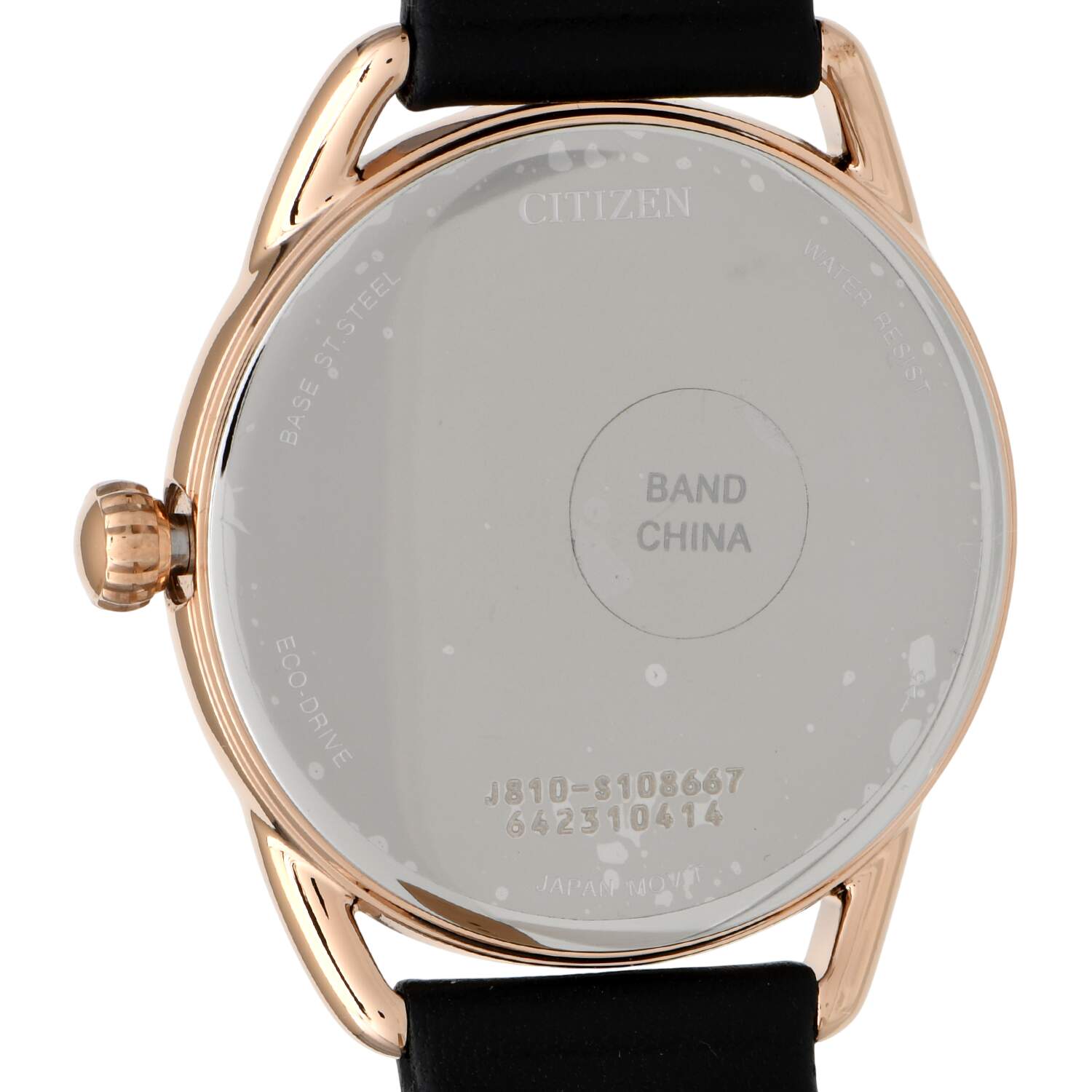 Citizen Ladies Eco Drive Weekender Rose PVD Quilted Strap-3