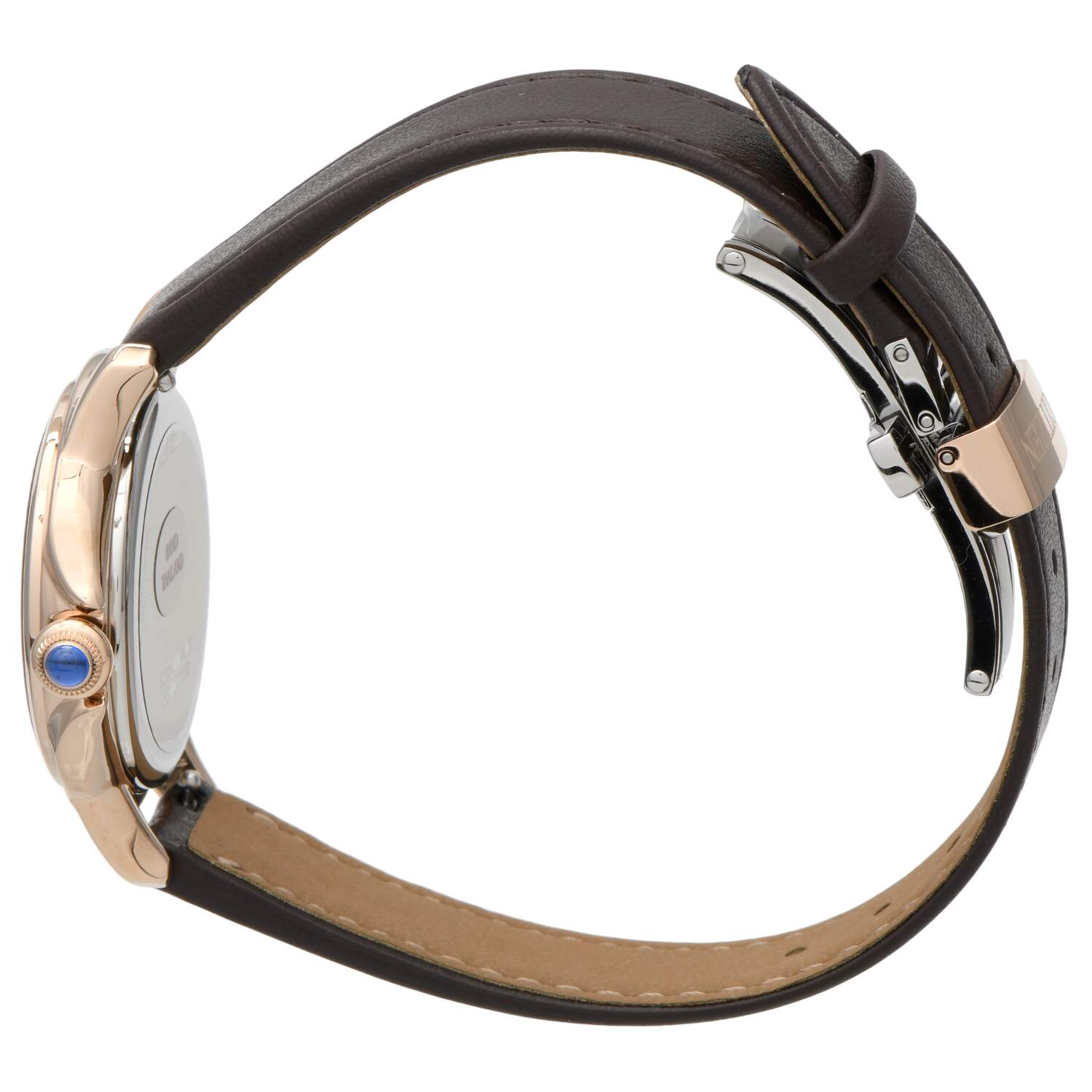 Citizen Ladies Eco Drive L Ceci Gold PVD with Brown Dial-5