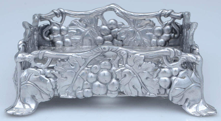 Arthur Court Grape (Aluminum Hollowware) Square Napkin Holder
