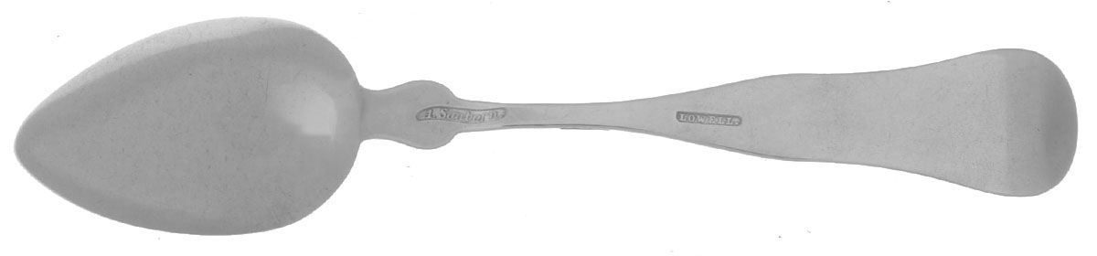 Coin Silver Flatware Teaspoon by Amos Sanborn-2