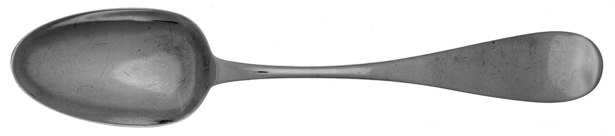 Coin Silver Flatware Teaspoon by Abijuah Felch Burbank-1