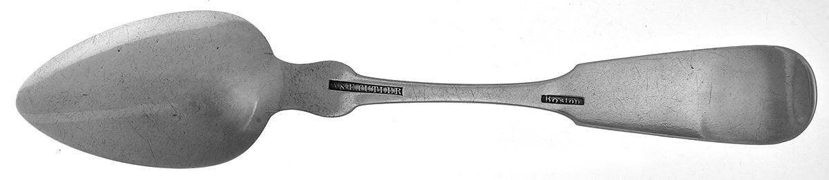 Coin Silver Flatware Teaspoon by A & E Cutler-2