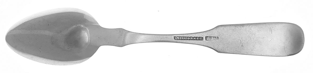 Coin Silver Flatware Teaspoon by A. E. Warner, Sr-2