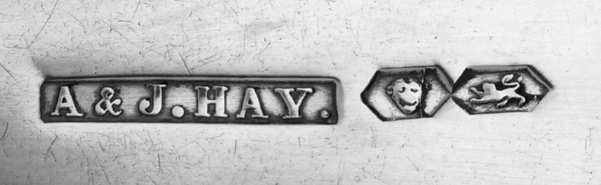 Coin Silver Flatware Teaspoon by A and J Hay-3