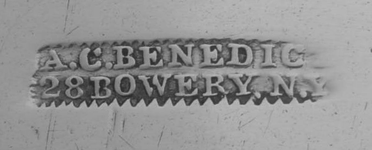 Coin Silver Flatware Teaspoon by Andrew C. Benedict-3