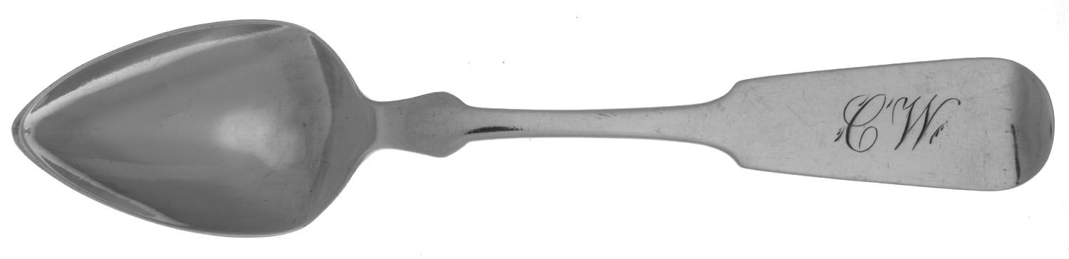 Coin Silver Flatware Teaspoon by A Dunn-1