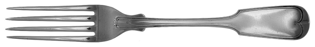 Coin Silver Flatware Fork by Benjamin Gurnee-1