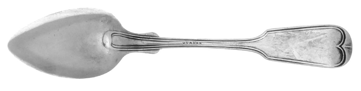 Coin Silver Flatware Teaspoon by Benjamin Gurnee-2