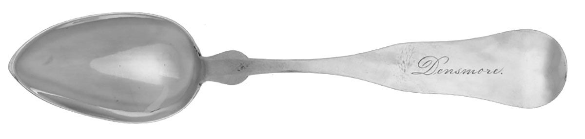 Coin Silver Flatware Teaspoon by B. M. Bailey-1