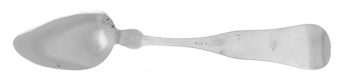 Coin Silver Flatware Teaspoon by B. M. Bailey-2