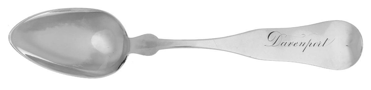 Coin Silver Flatware Teaspoon by B. M. Bailey-1