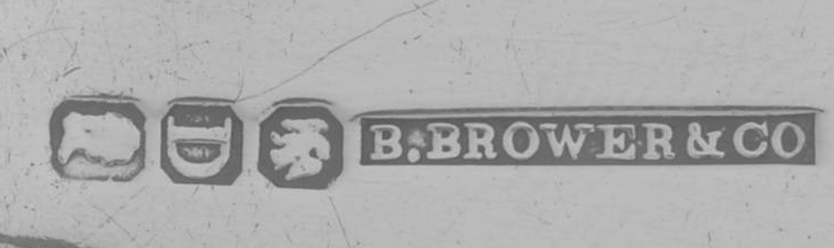 Coin Silver Flatware Teaspoon by B. Brower & Co.-3