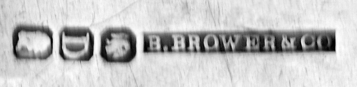 Coin Silver Flatware Tablespoon (Serving Spoon) by B. Brower & Co.-3