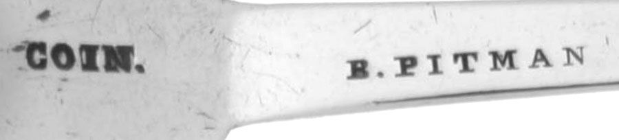 Coin Silver Flatware Five O'Clock Teaspoon by Benjamin Pitman-3