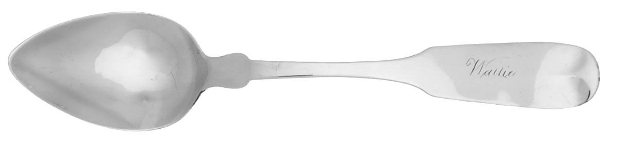 Coin Silver Flatware Five O'Clock Teaspoon by Benjamin Pitman-1