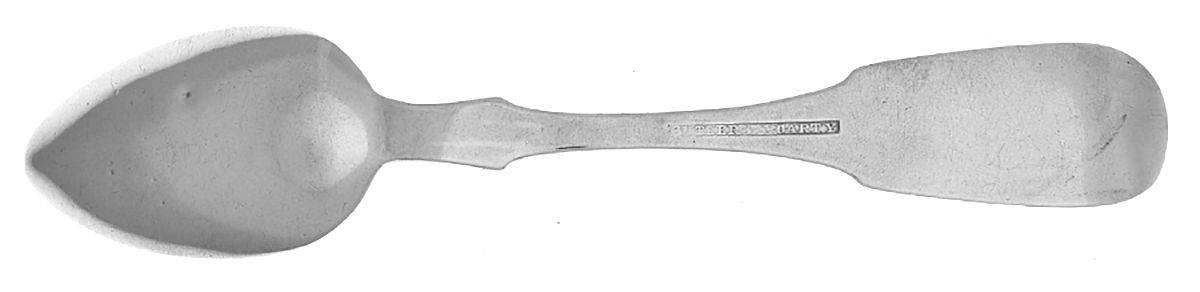 Coin Silver Flatware Teaspoon by Butler & McCarty-2