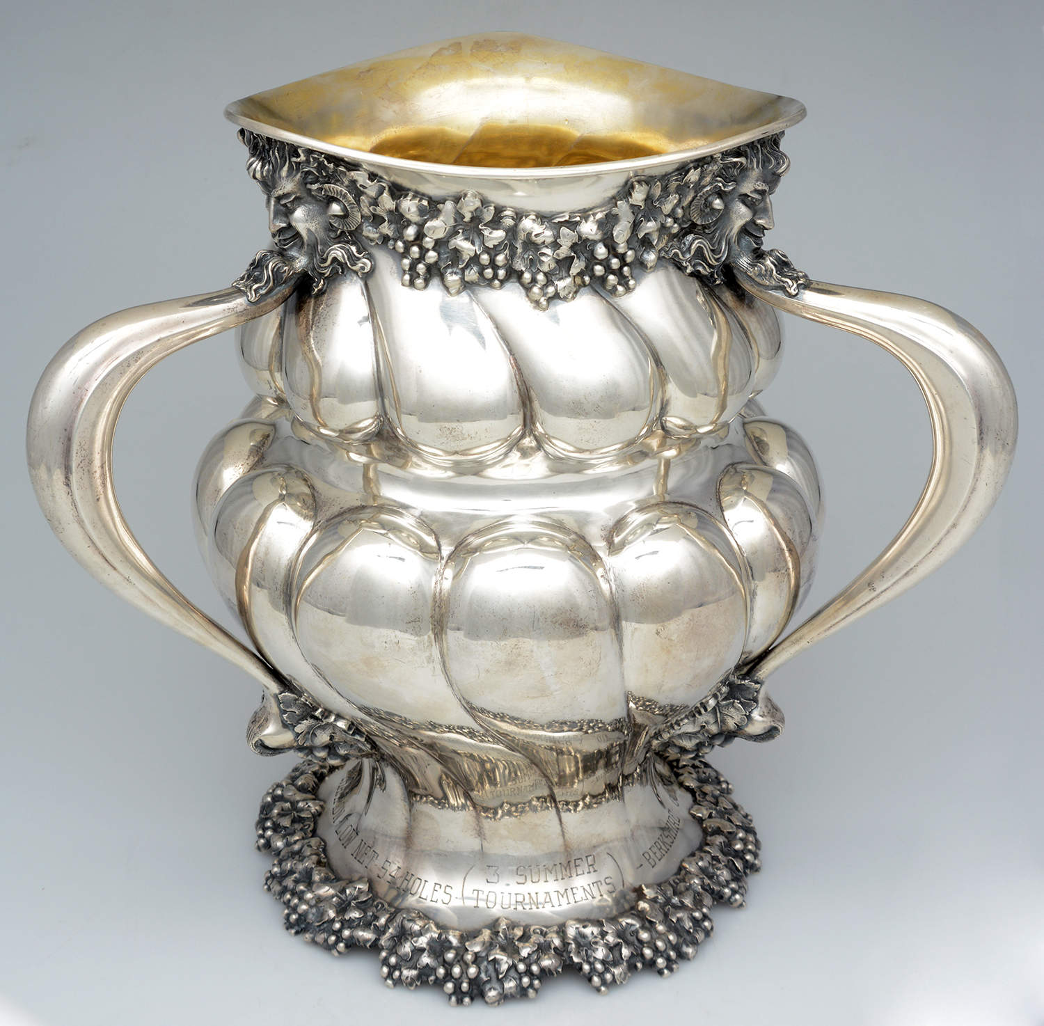 BTF17 (Sterling, Hollowware) Presentation Trophy/Loving Cup by Black Starr & Frost-3