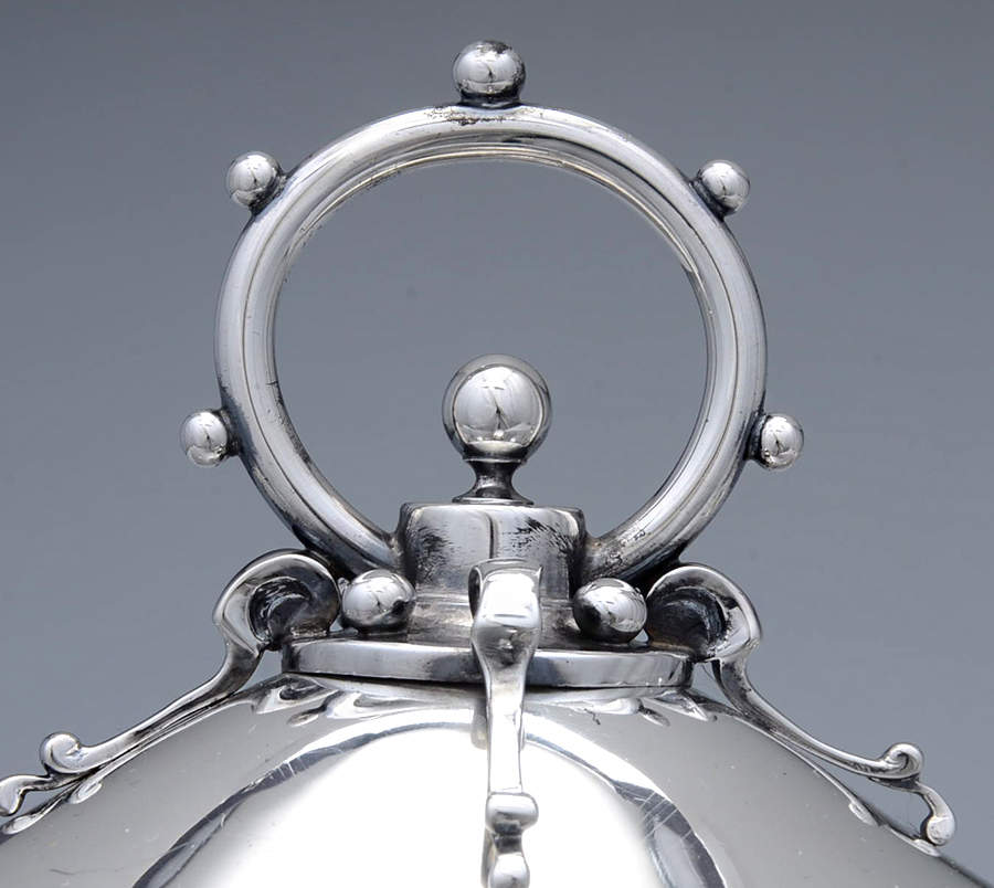 BBK14 (Sterling, Hollowware) Tureen & Lid by Ball Black & Co-3