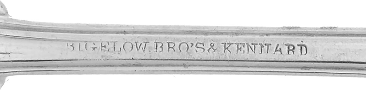 Coin Silver Flatware Fork by Bigelow Bros. & Kennard-3
