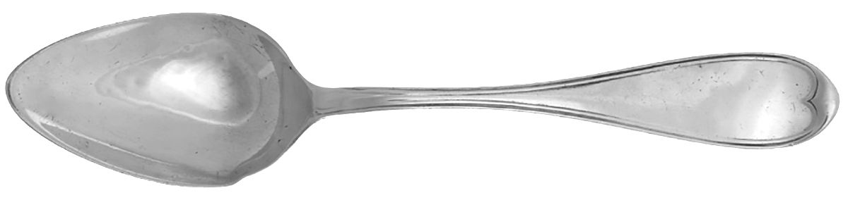 Coin Silver Flatware Teaspoon by Brunner Bros Co-1