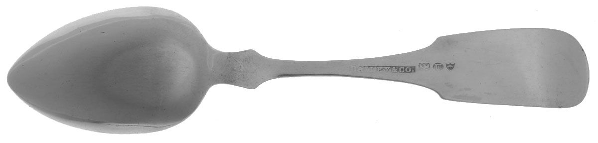Coin Silver Flatware Teaspoon by Bailey & Co-2