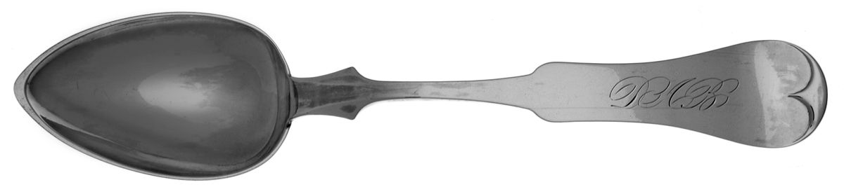 Coin Silver Flatware Tablespoon (Serving Spoon) by Craft & Cutter-1