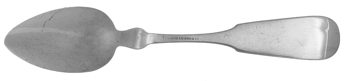 Coin Silver Flatware Teaspoon by Canfield Bros & Co-2