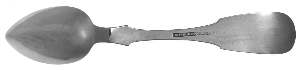Coin Silver Flatware Teaspoon by Charles F. Greenwood-2